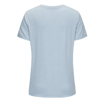 Light Blue - Lifestyle - USA Pro Womens-Ladies Tech C Polyester T-Shirt
