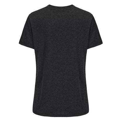Black - Back - USA Pro Womens-Ladies Tech C Polyester T-Shirt