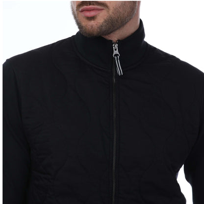 Navy - Lifestyle - Mercery Mens Elgar Onion Quilt Full Zip Sweatshirt