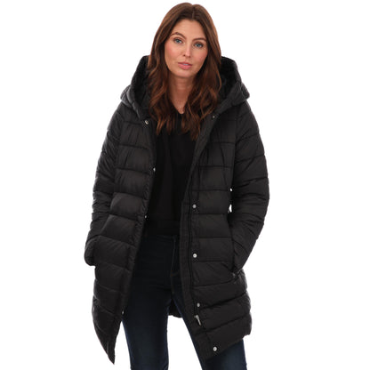 Black - Pack Shot - Vero Moda Womens-Ladies Carmen Padded Jacket
