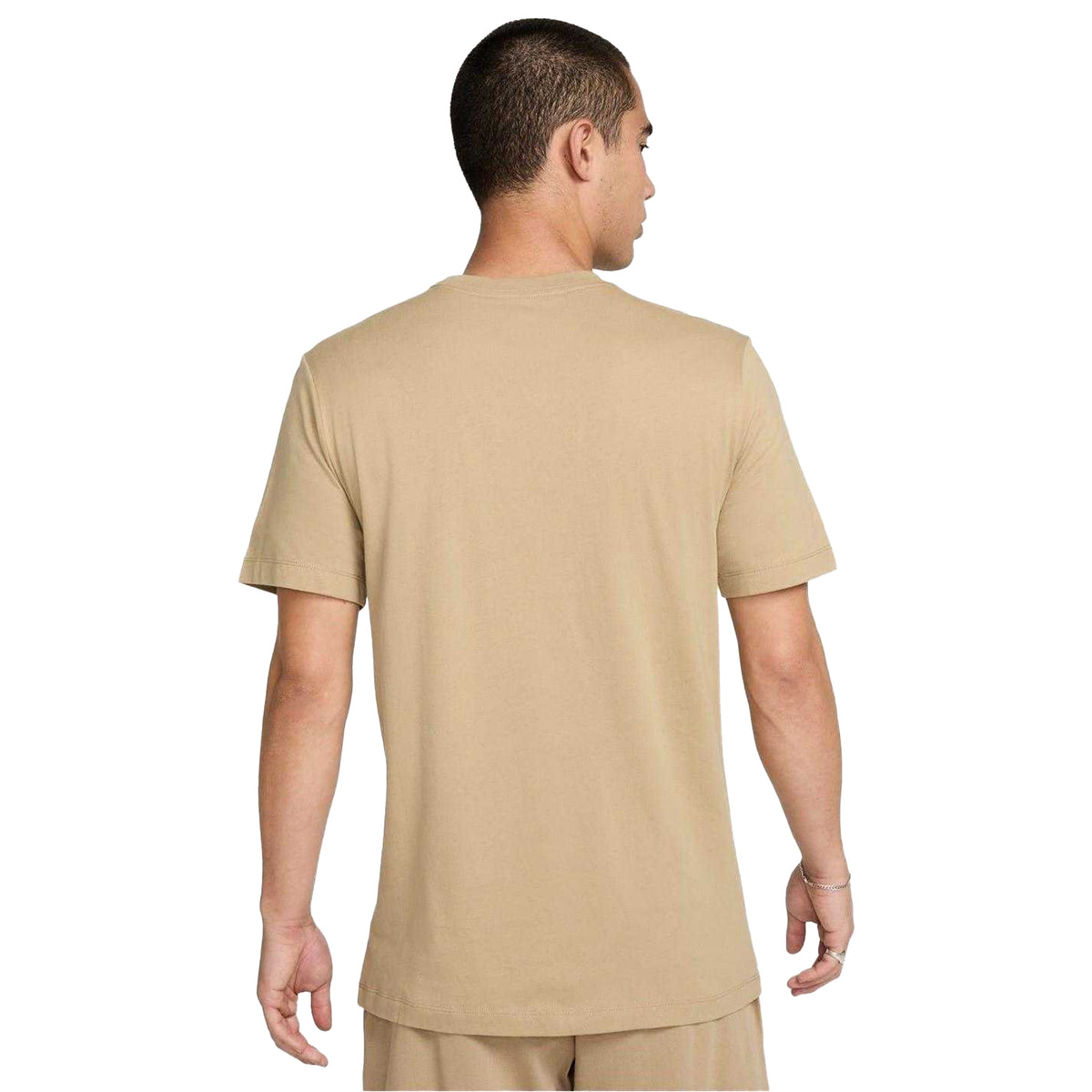 Khaki - Back - Nike Mens Club T-Shirt