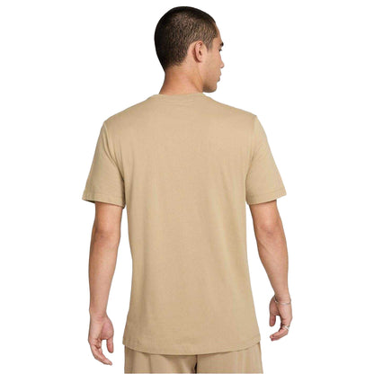 Khaki - Back - Nike Mens Club T-Shirt