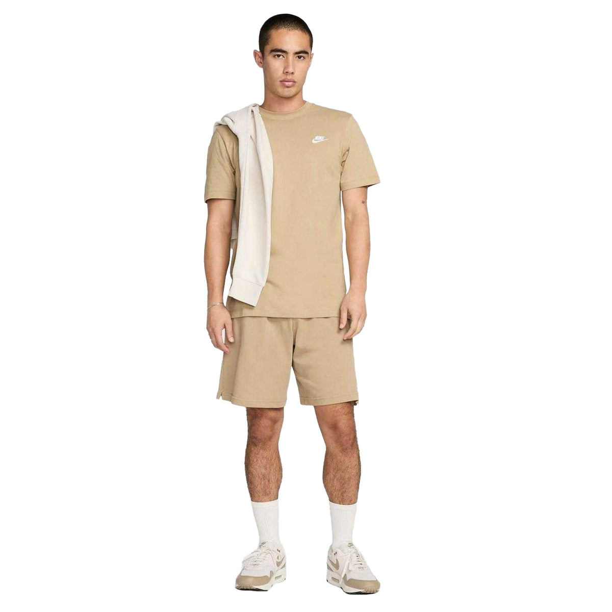 Khaki - Lifestyle - Nike Mens Club T-Shirt