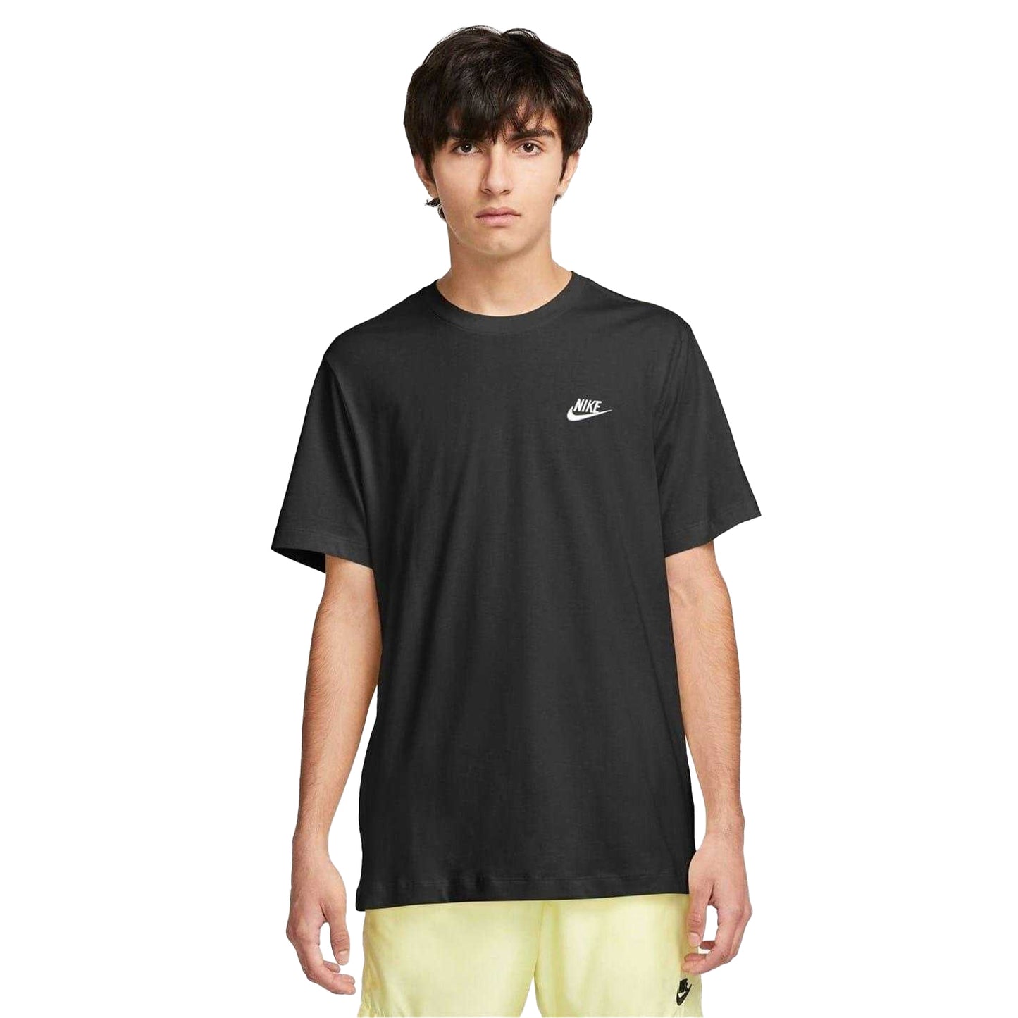 Black - Side - Nike Mens Club T-Shirt