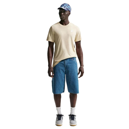Light Khaki - Front - Nike Mens Club T-Shirt