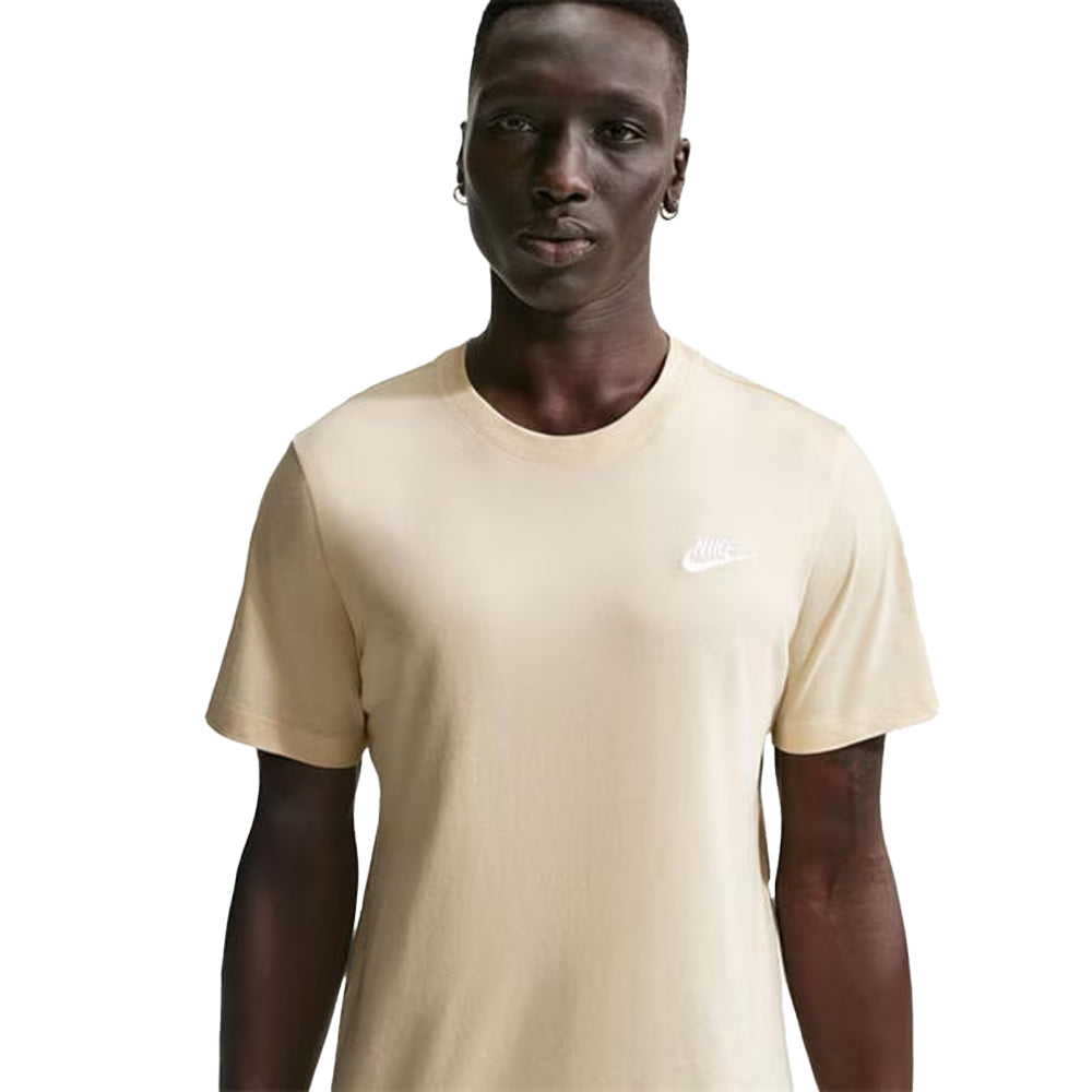 Light Khaki - Side - Nike Mens Club T-Shirt
