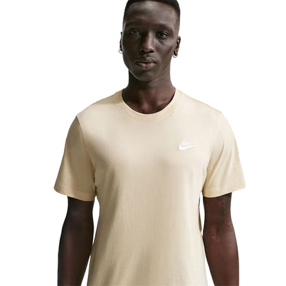 Light Khaki - Side - Nike Mens Club T-Shirt