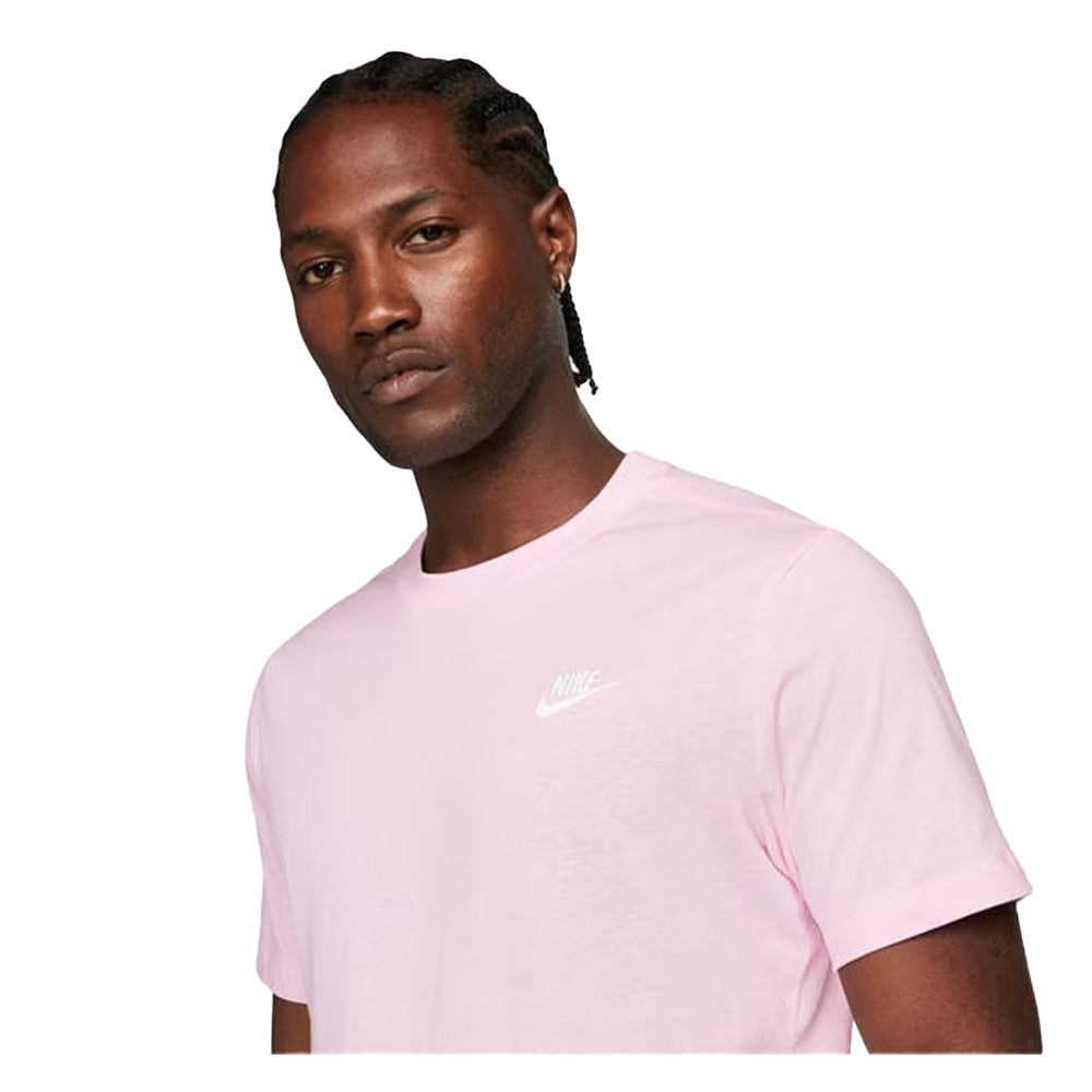 Pink Foam - Side - Nike Mens Club T-Shirt
