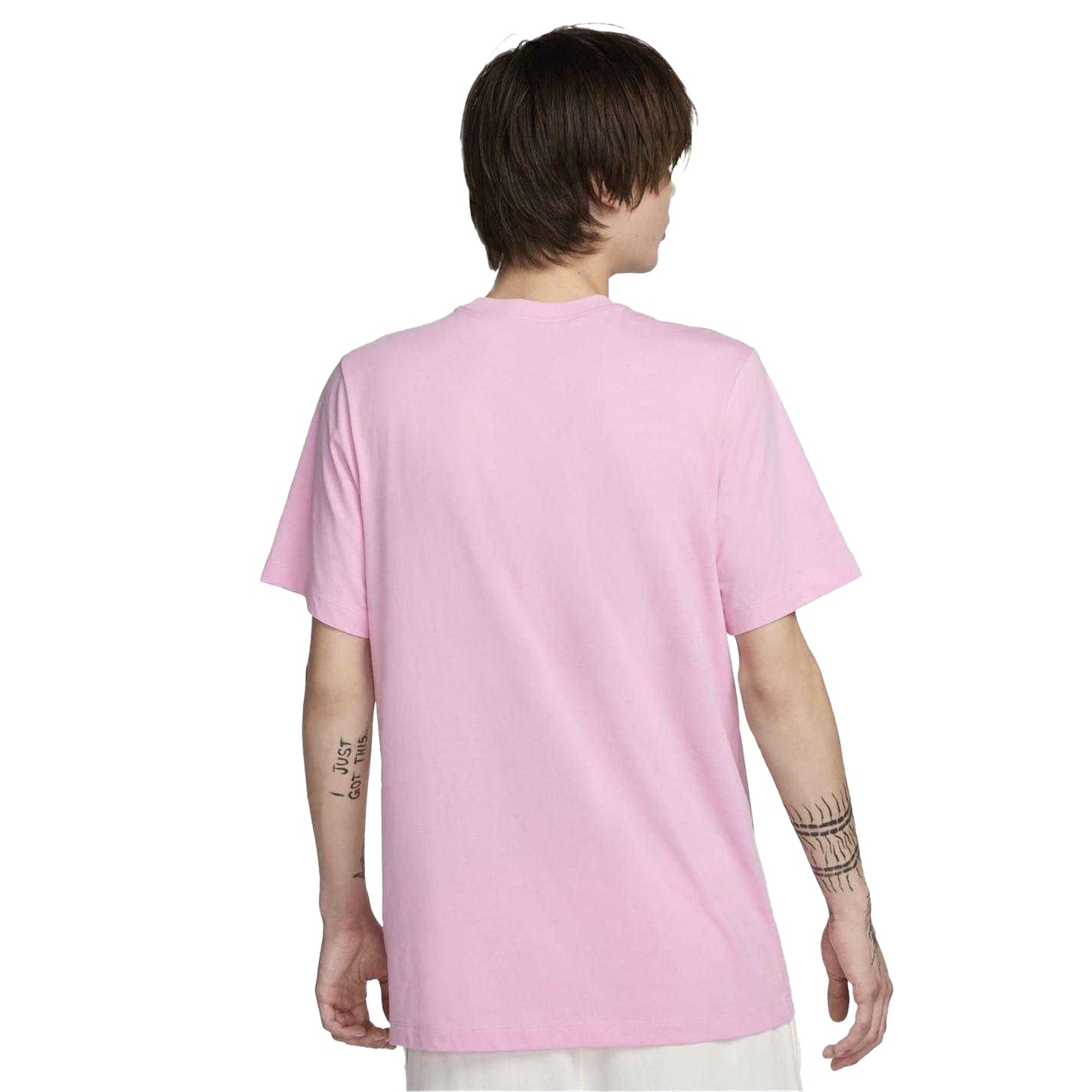 Pink Rise - Back - Nike Mens Club T-Shirt
