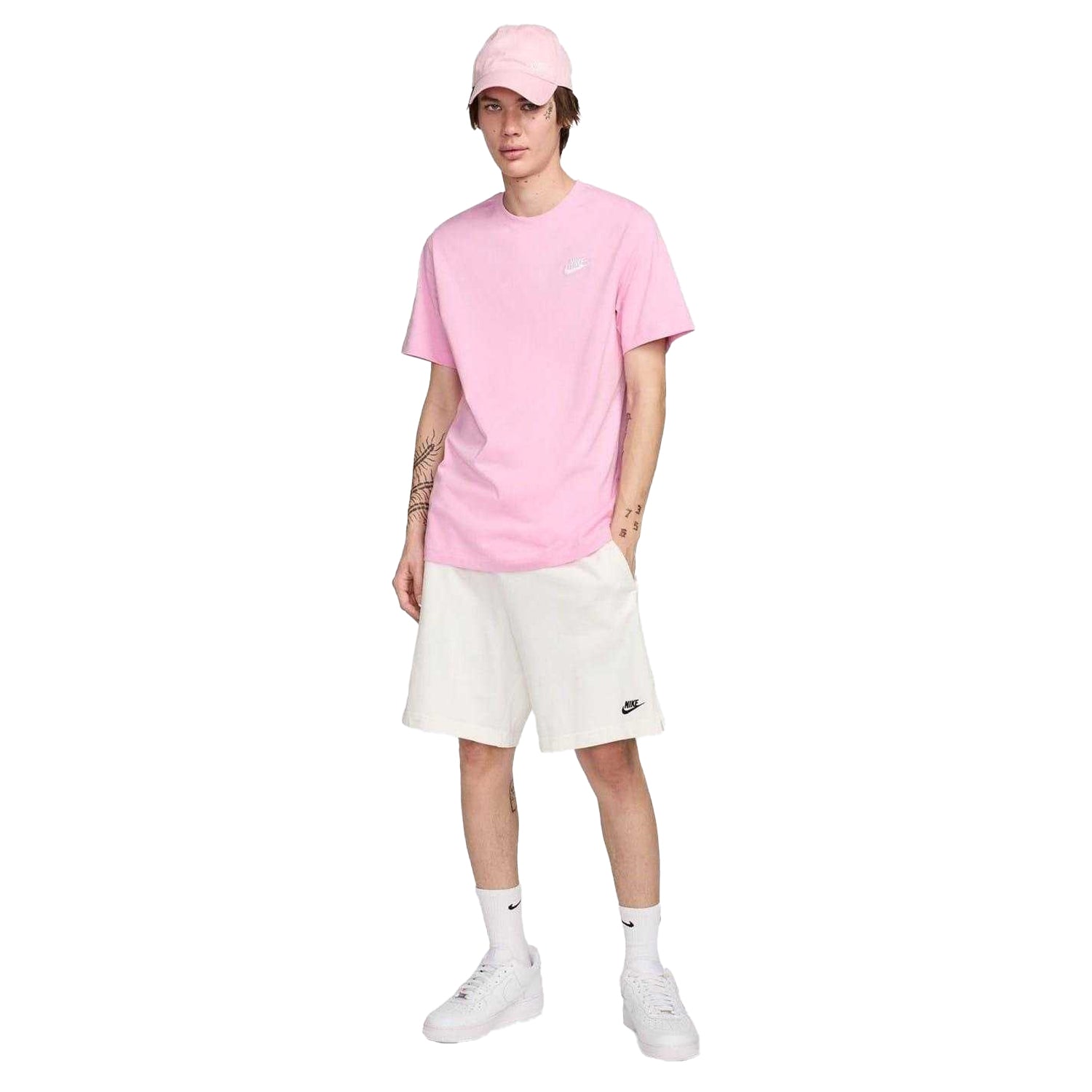 Pink Rise - Lifestyle - Nike Mens Club T-Shirt