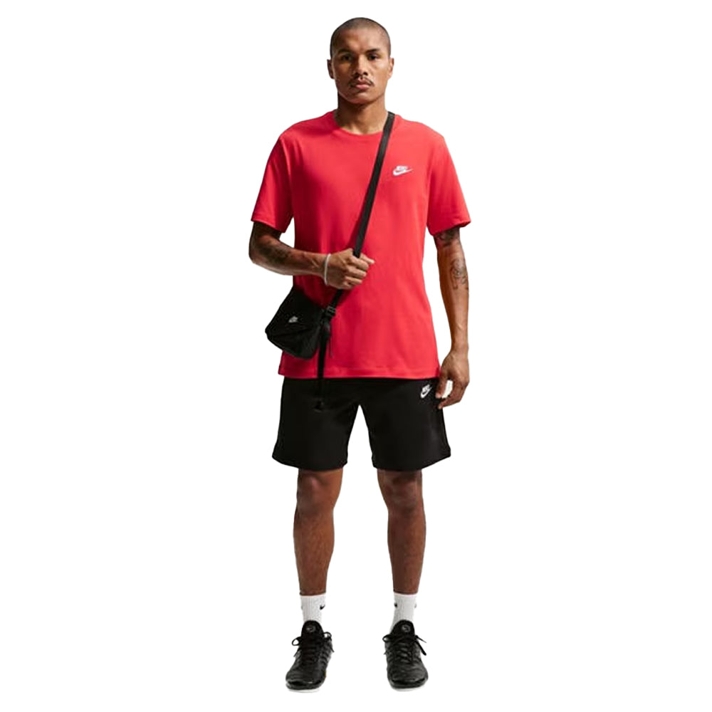 Red-White - Side - Nike Mens Club T-Shirt