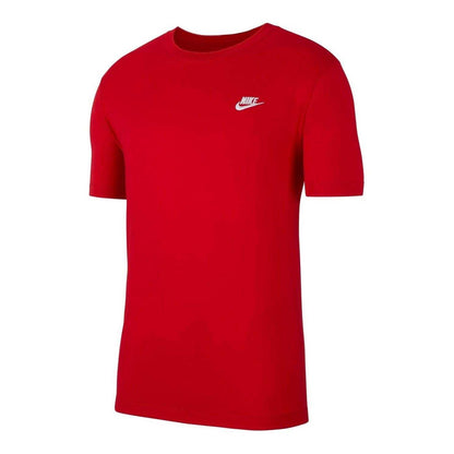 University Red-White - Front - Nike Mens Club T-Shirt