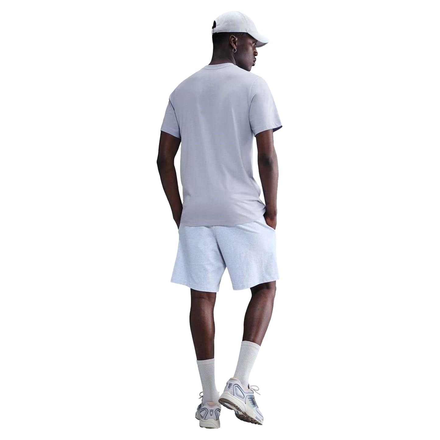 Ghost-White - Back - Nike Mens Club T-Shirt