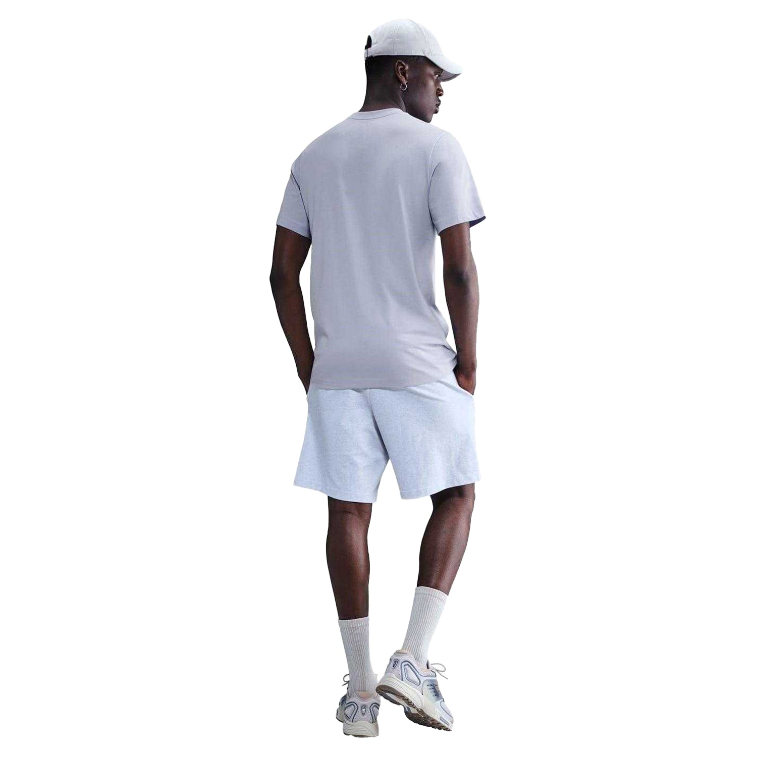 Ghost-White - Back - Nike Mens Club T-Shirt