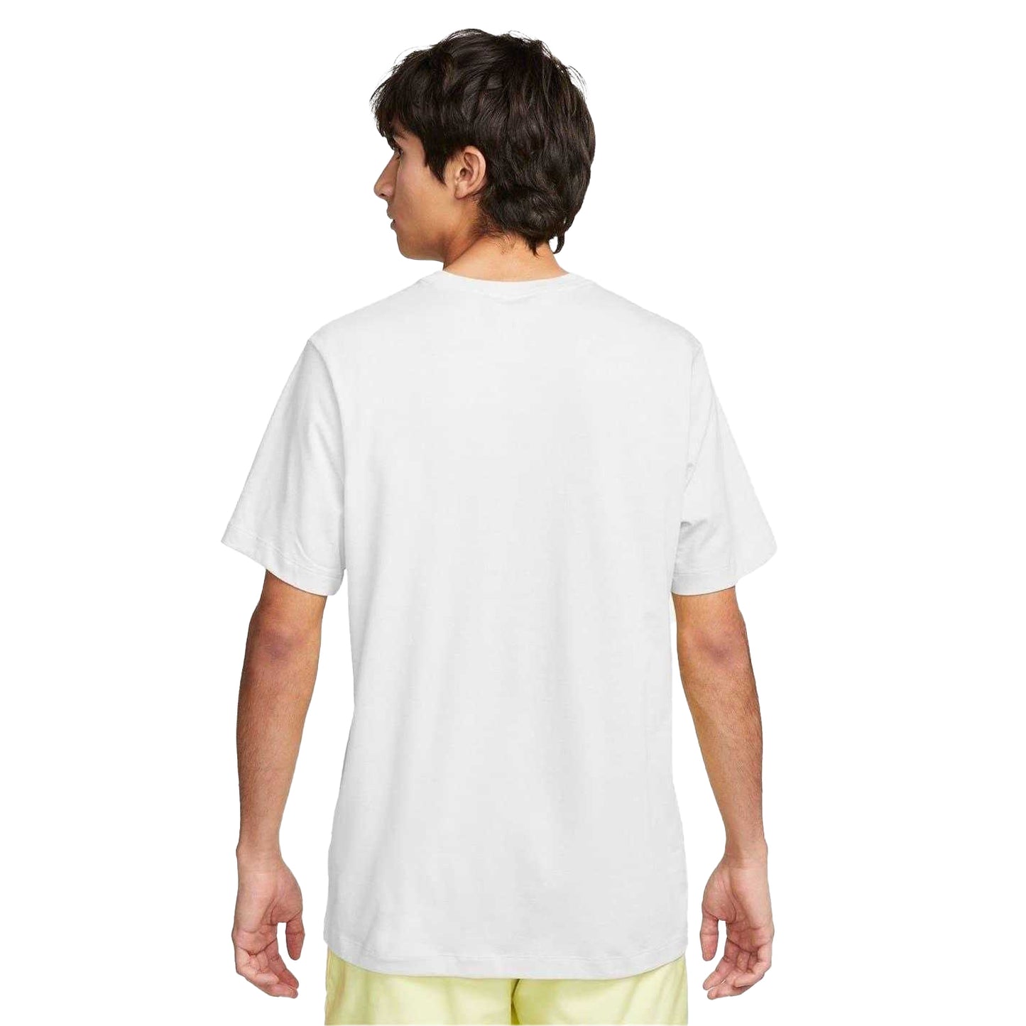 White - Lifestyle - Nike Mens Club T-Shirt