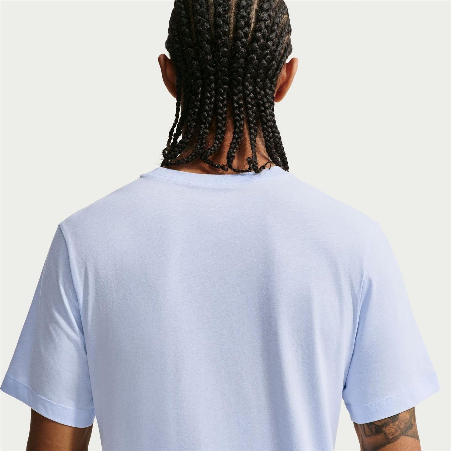 Hydro Blue - Back - Nike Mens Club T-Shirt
