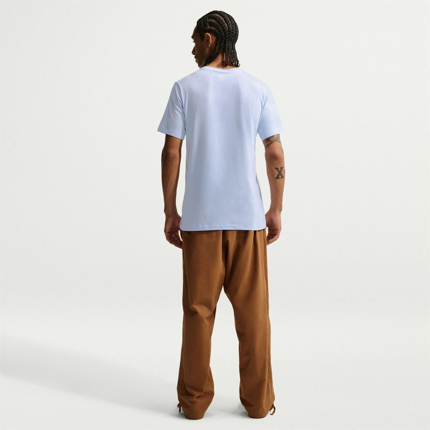 Hydro Blue - Lifestyle - Nike Mens Club T-Shirt