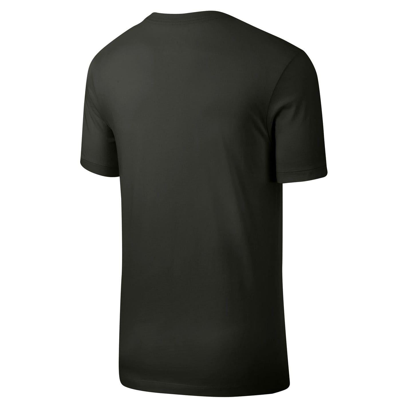 Sequoia Green-White - Back - Nike Mens Club T-Shirt