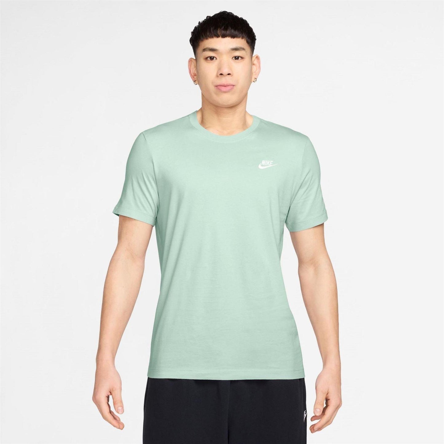 Light Green - Front - Nike Mens Club T-Shirt