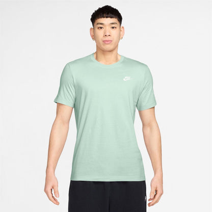 Light Green - Front - Nike Mens Club T-Shirt