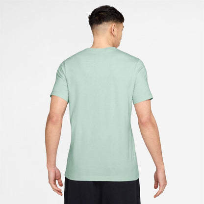Light Green - Back - Nike Mens Club T-Shirt