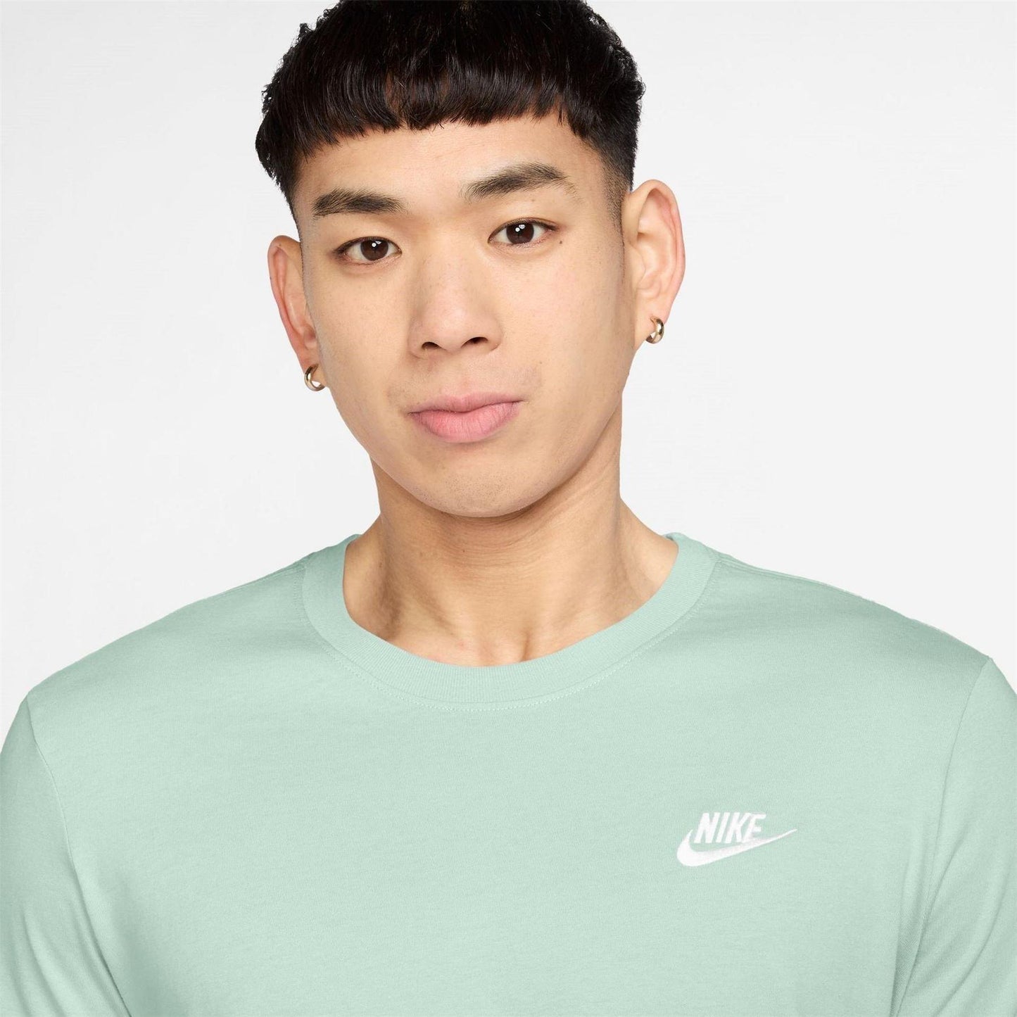 Light Green - Side - Nike Mens Club T-Shirt