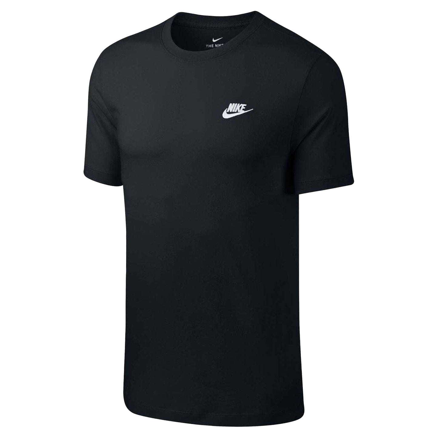 Black - Front - Nike Mens Club T-Shirt