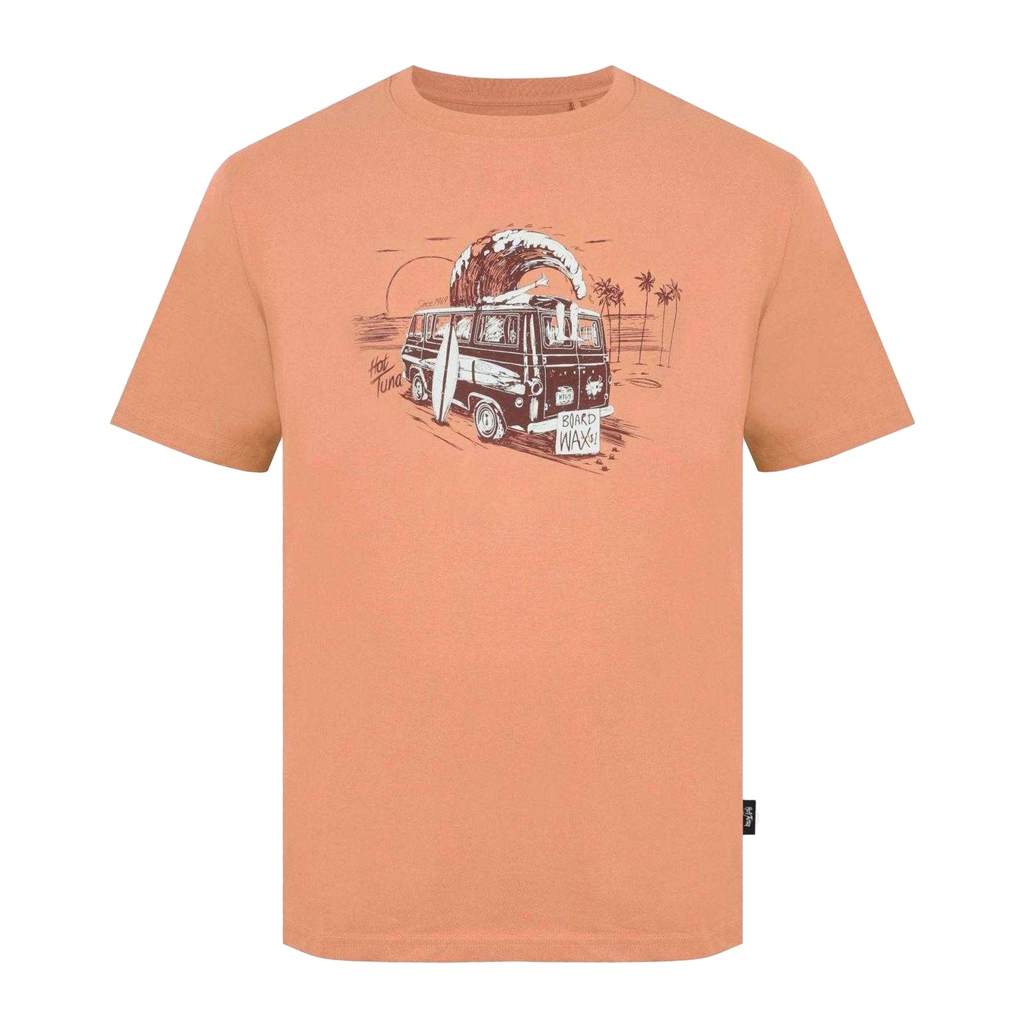 Peach - Front - Hot Tuna Mens T-Shirt