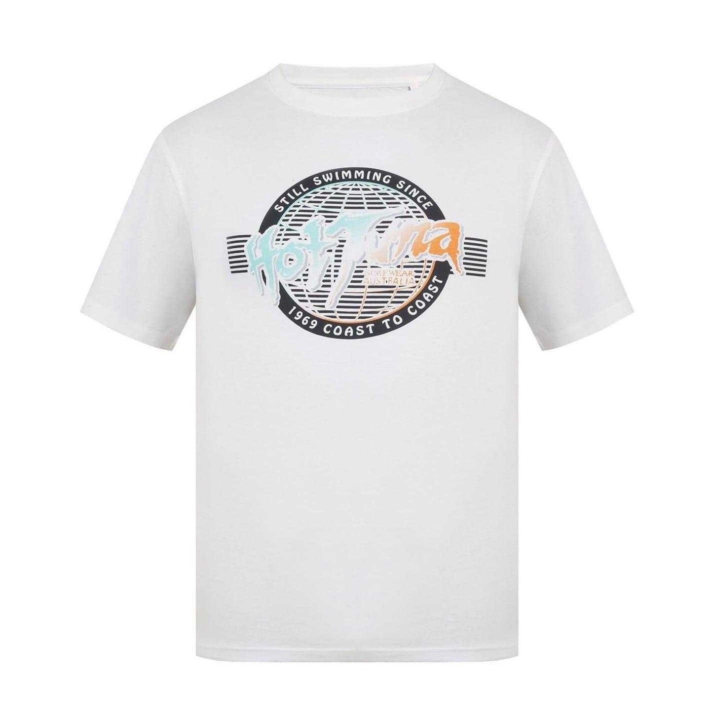 White - Front - Hot Tuna Mens T-Shirt