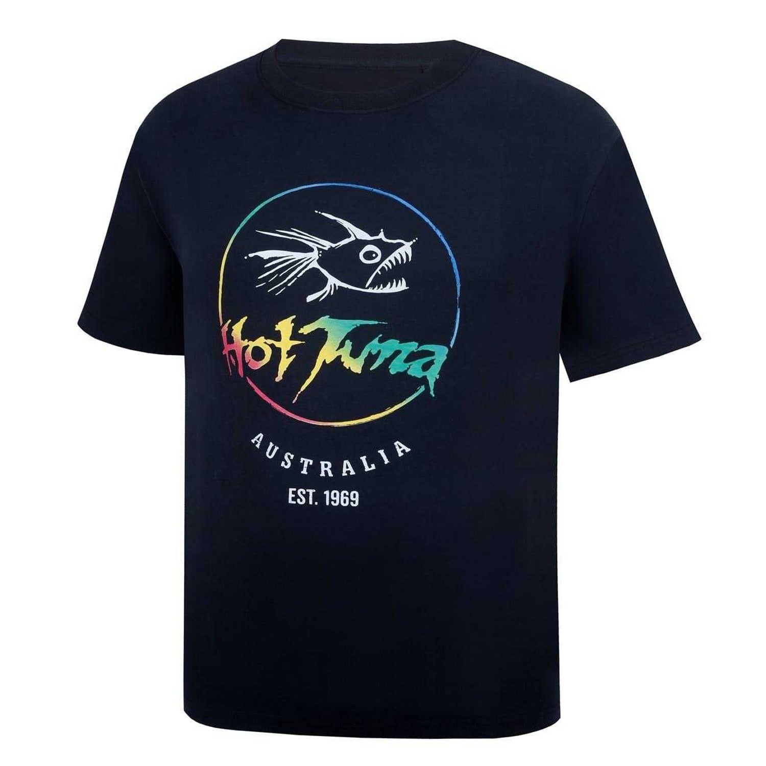 Black - Side - Hot Tuna Mens T-Shirt