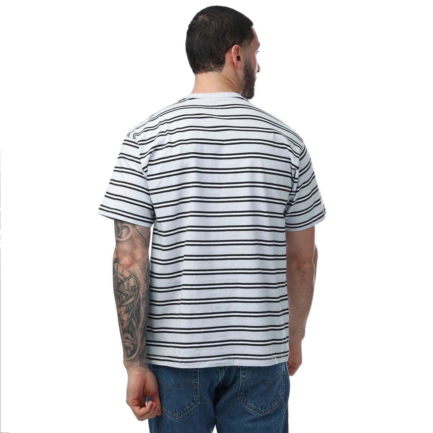 Black-White - Back - Levis Mens Vintage T-Shirt