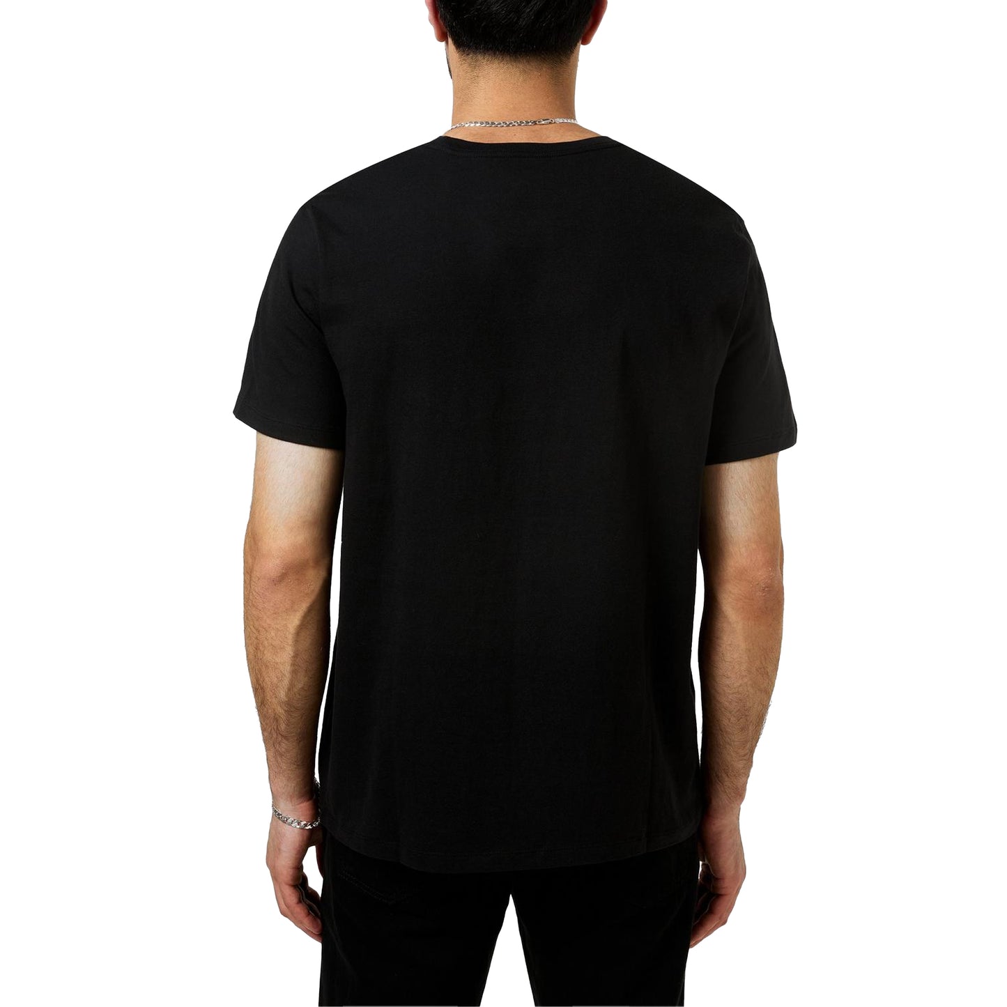 Black - Back - Levis Mens Original Batwing Logo T-Shirt