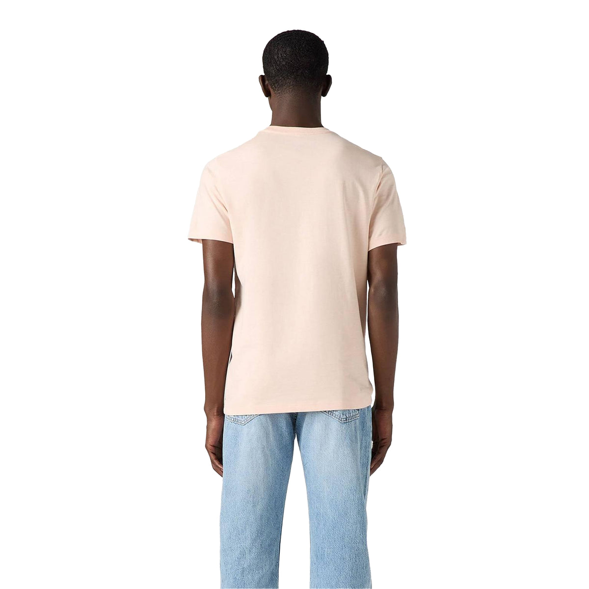 Pale Dogwood - Back - Levis Mens Original Batwing Logo T-Shirt