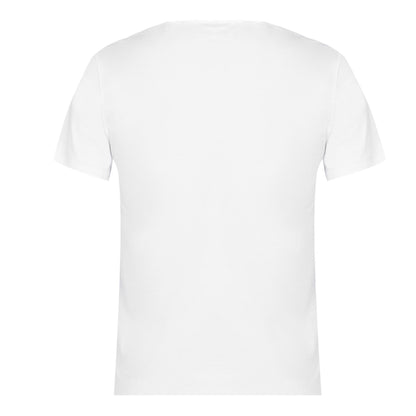 White - Back - Levis Mens Original Batwing Logo T-Shirt