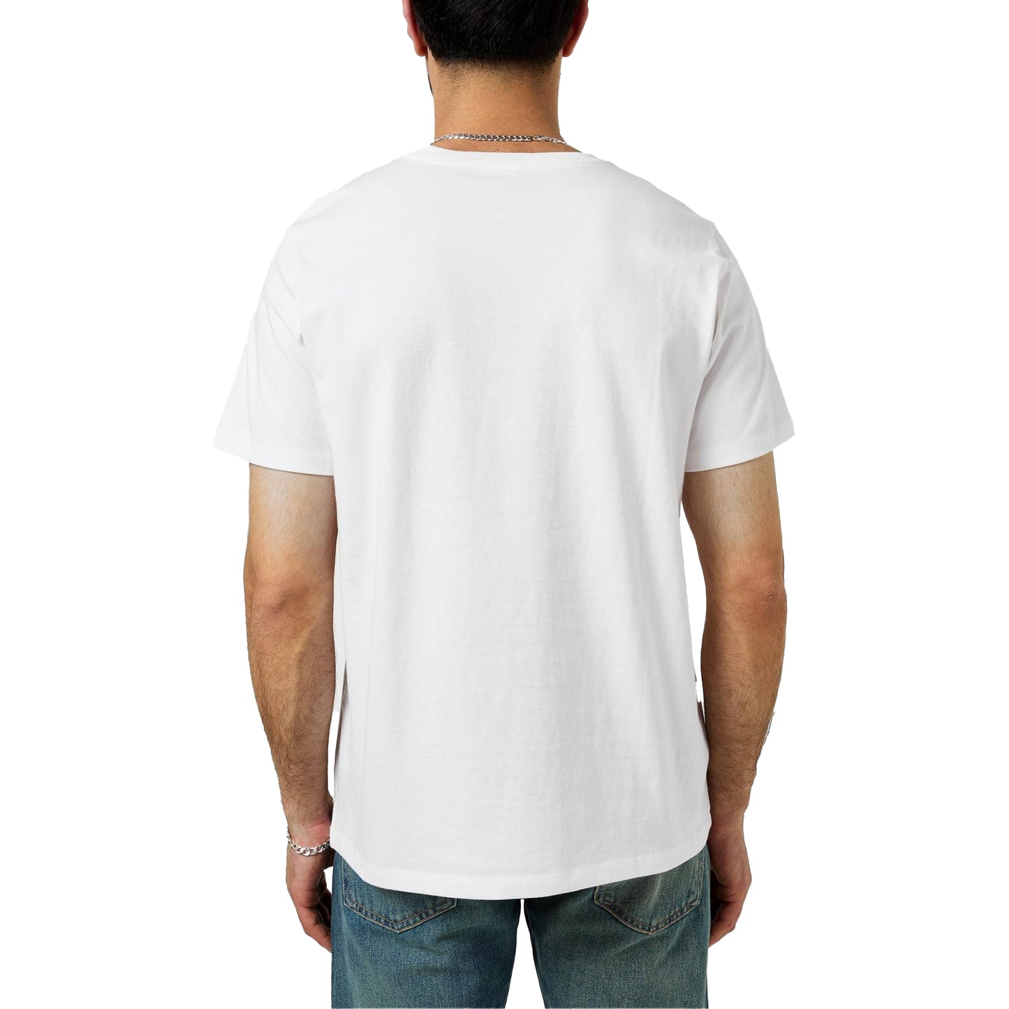 White - Lifestyle - Levis Mens Original Batwing Logo T-Shirt