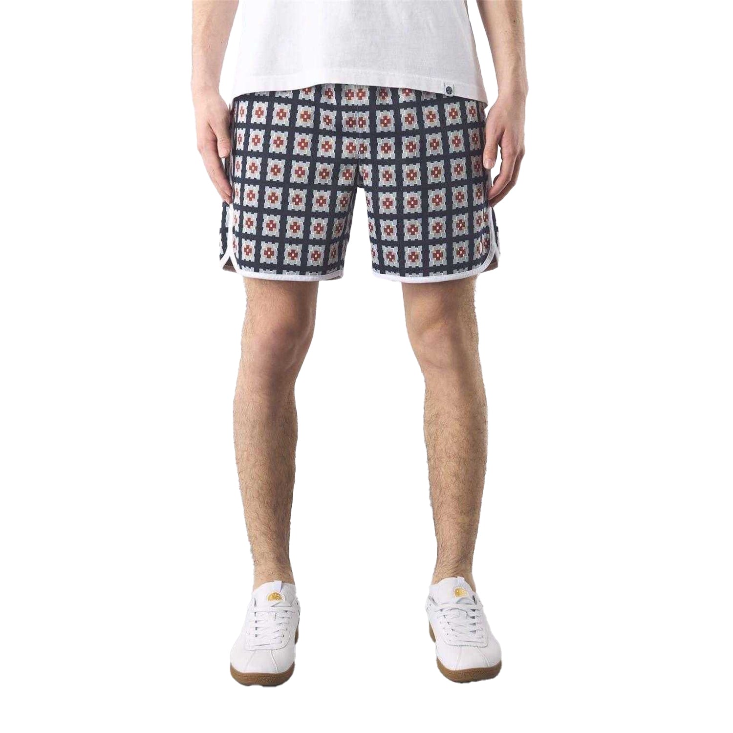 Multicoloured - Lifestyle - Pretty Green Mens Timperley Geo Sweat Shorts