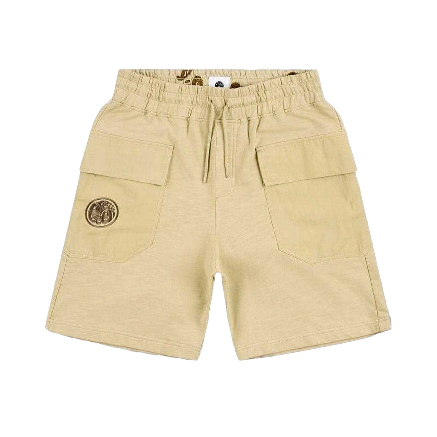 Taupe - Front - Pretty Green Mens Stamford Cargo Shorts