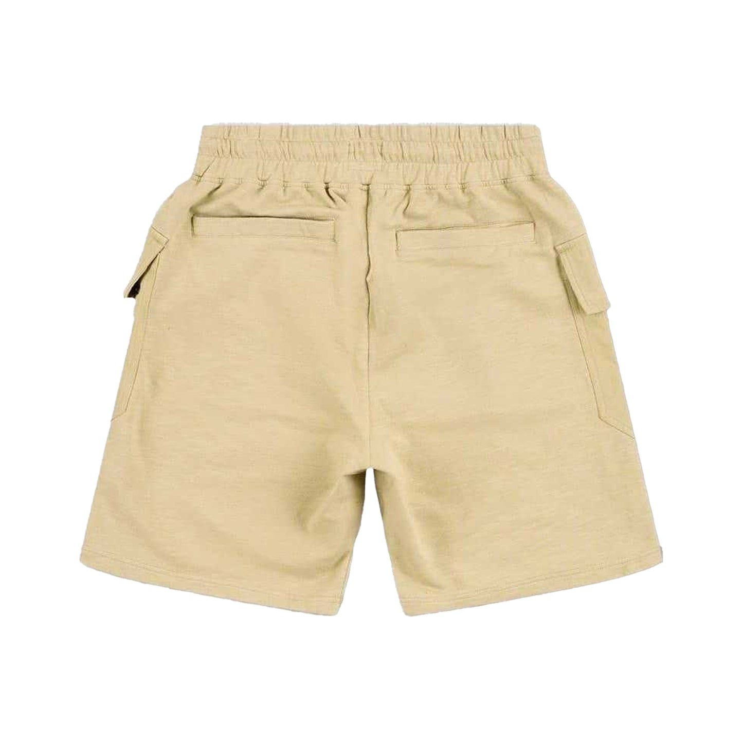 Taupe - Back - Pretty Green Mens Stamford Cargo Shorts