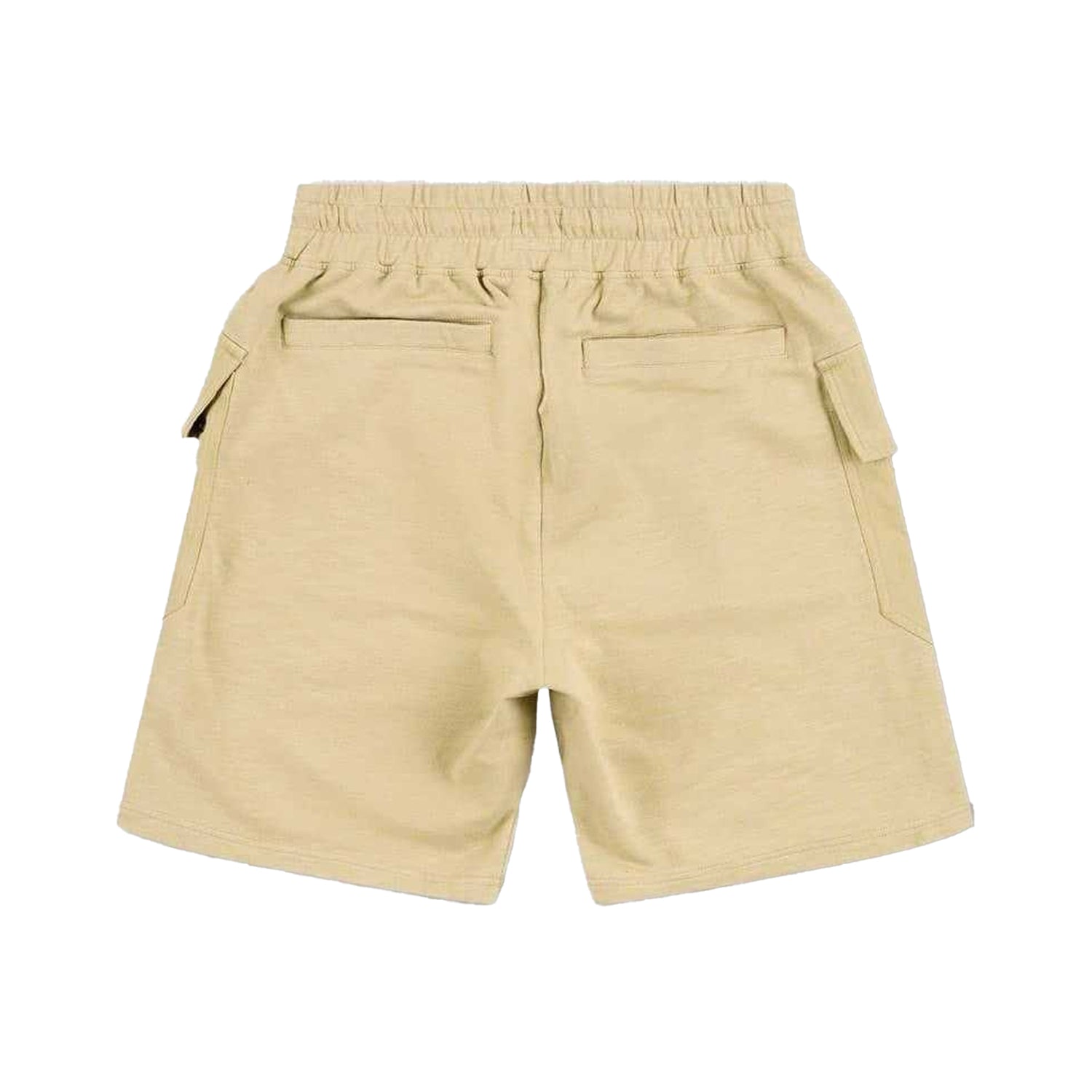 Taupe - Back - Pretty Green Mens Stamford Cargo Shorts