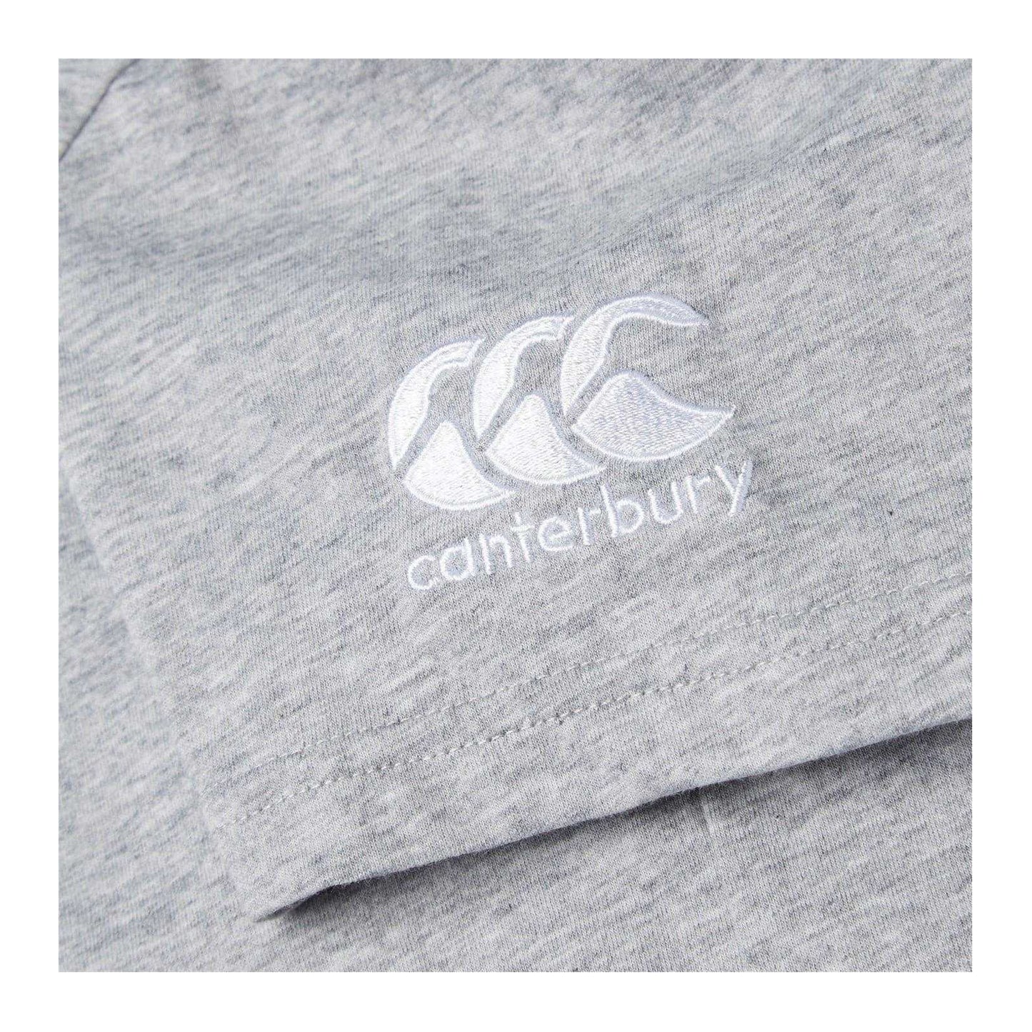 Grey - Side - Canterbury Childrens-Kids Club T-Shirt