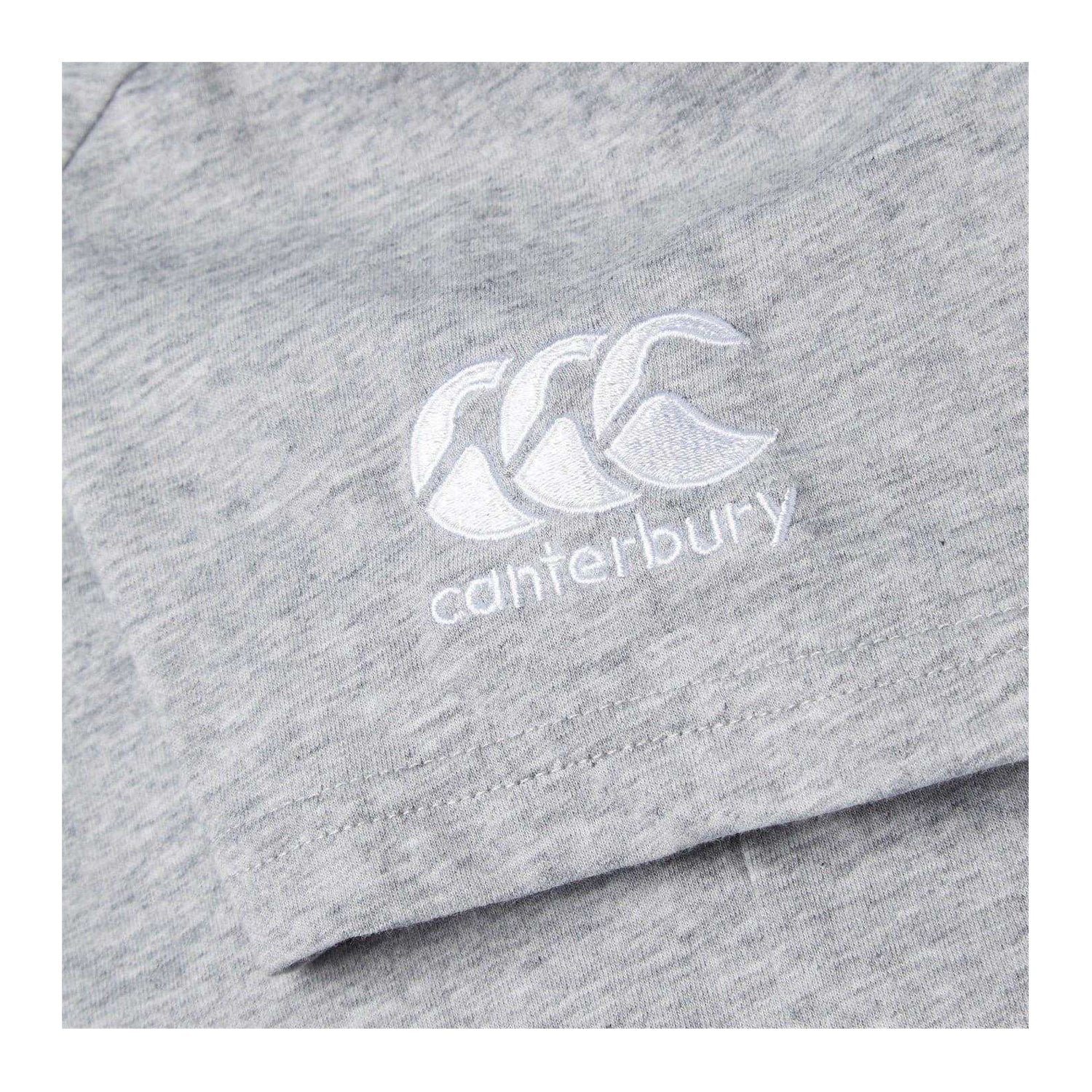 Grey - Side - Canterbury Childrens-Kids Club T-Shirt