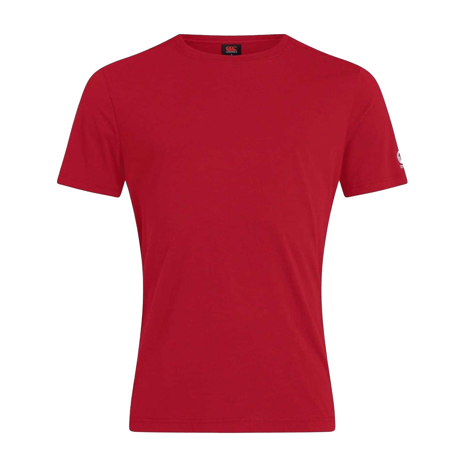 Red - Front - Canterbury Childrens-Kids Club T-Shirt