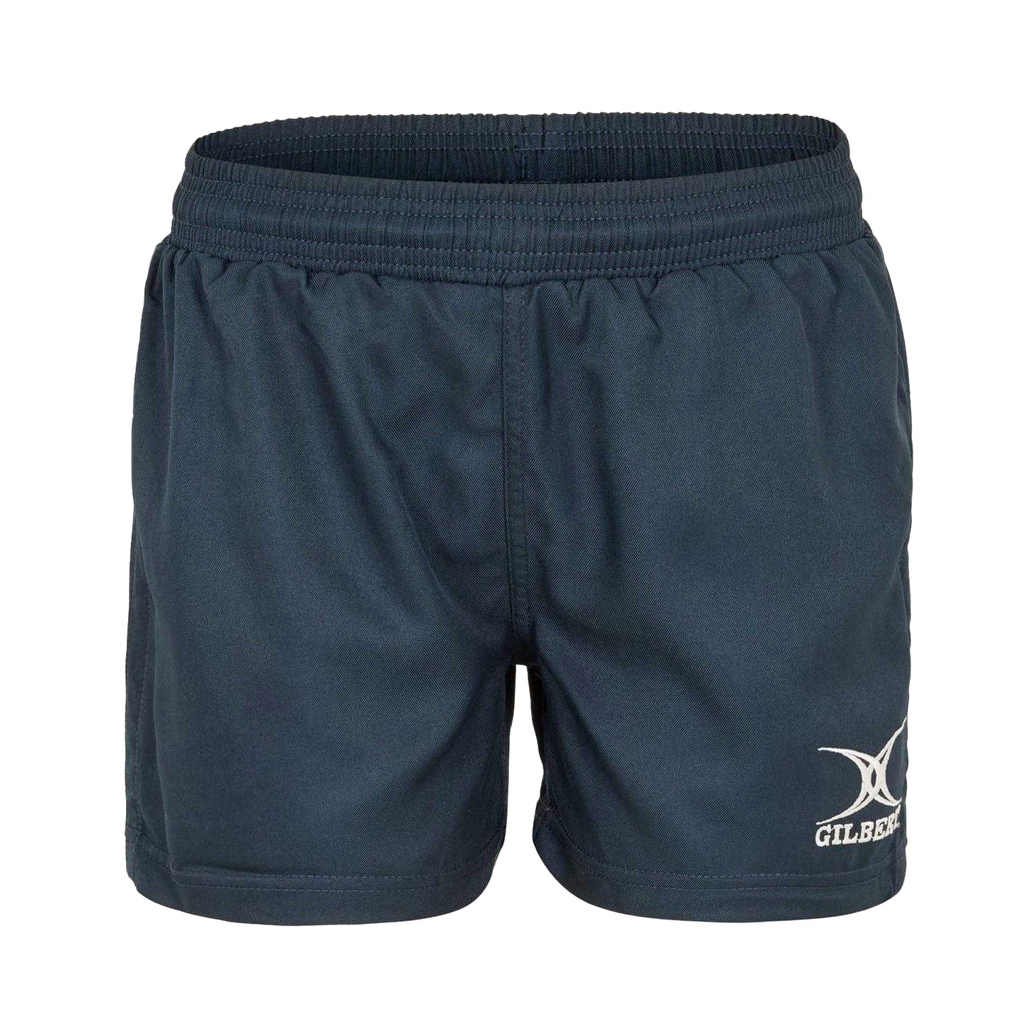 Navy - Front - Gilbert Unisex Adult Rugby Shorts