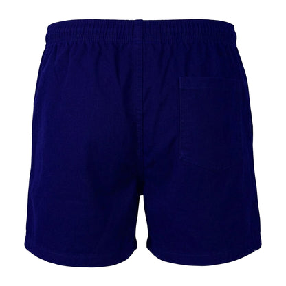 Navy - Back - Gilbert Childrens-Kids Kiwi Rugby Shorts