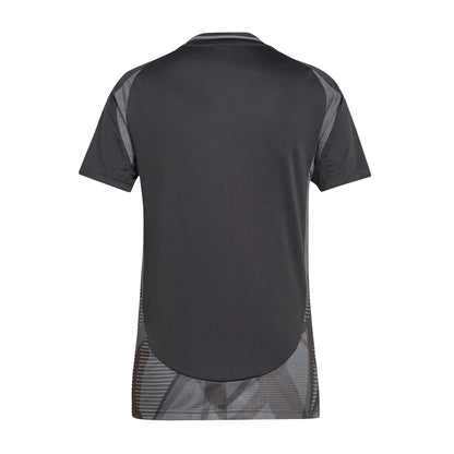 Black - Back - Adidas Womens-Ladies Tiro 24 Competition Match T-Shirt