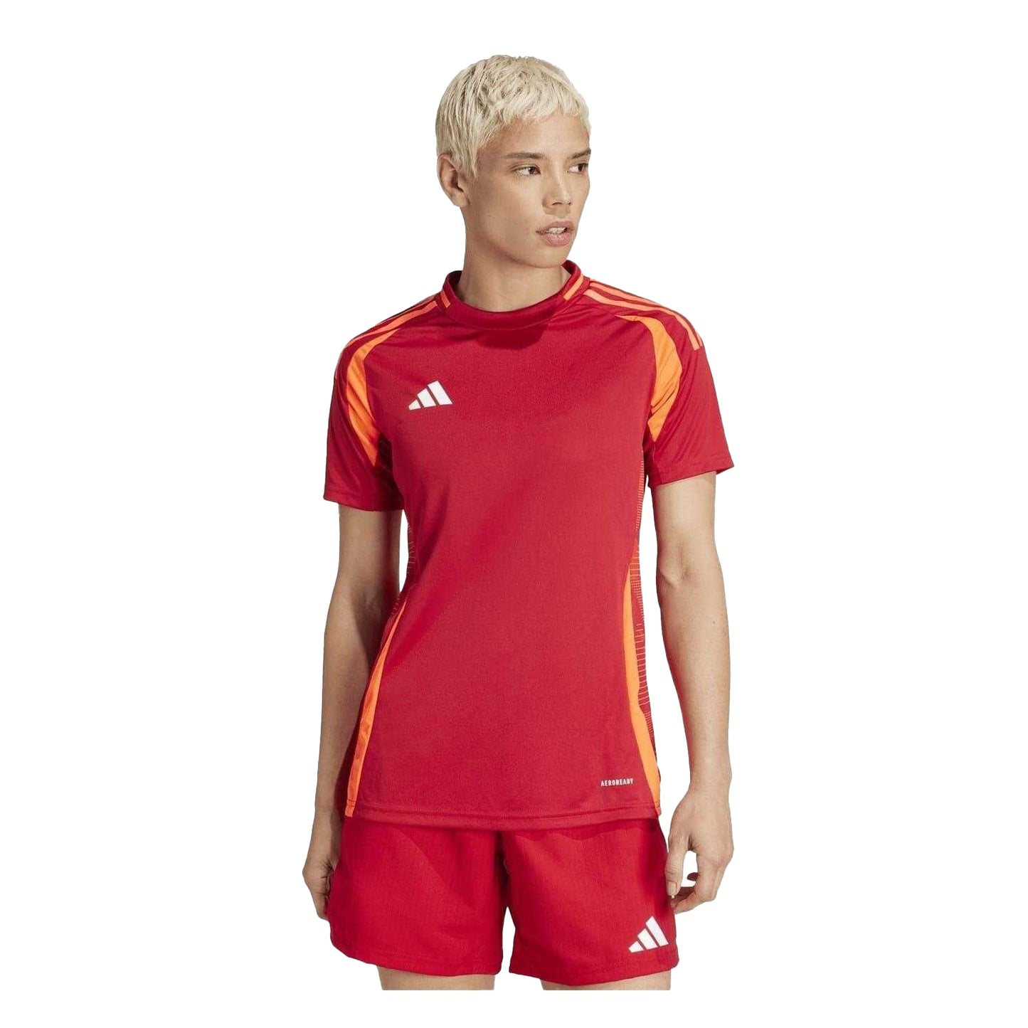 Team Power Red - Side - Adidas Womens-Ladies Tiro 24 Competition Match T-Shirt