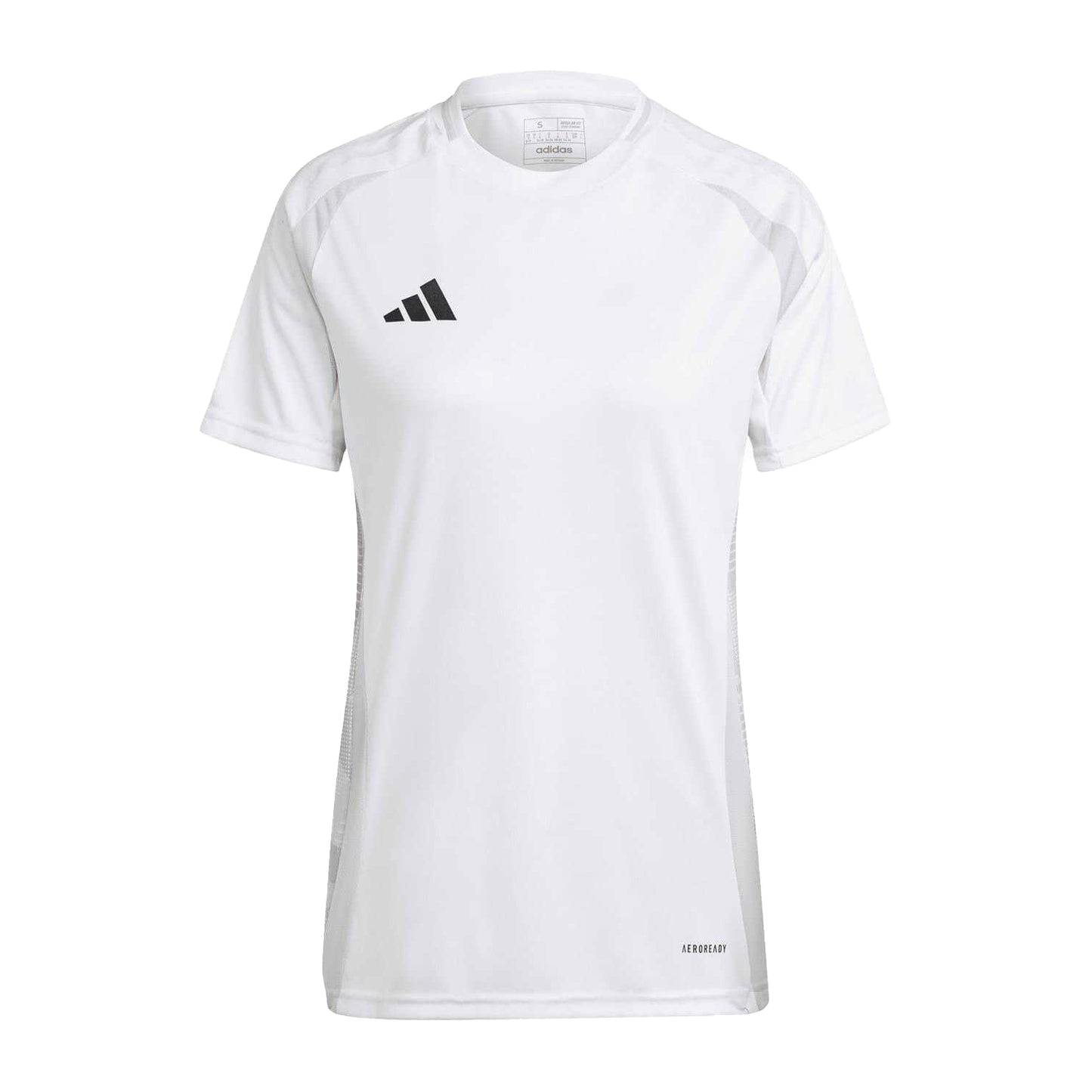 White - Front - Adidas Womens-Ladies Tiro 24 Competition Match T-Shirt