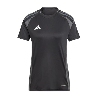 Black - Front - Adidas Womens-Ladies Tiro 24 Competition Match T-Shirt