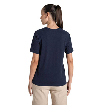 Blue-Navy - Back - Craghoppers Womens-Ladies Malibo T-Shirt