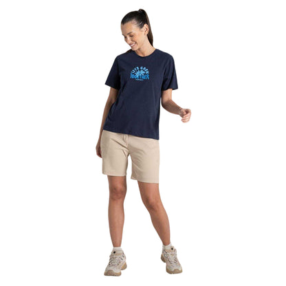 Blue-Navy - Side - Craghoppers Womens-Ladies Malibo T-Shirt